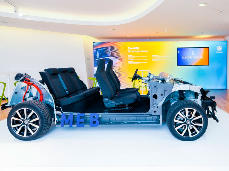 Городской электрический мини-микроавтобус Volkswagen ID.1 в Европе в 2023 году